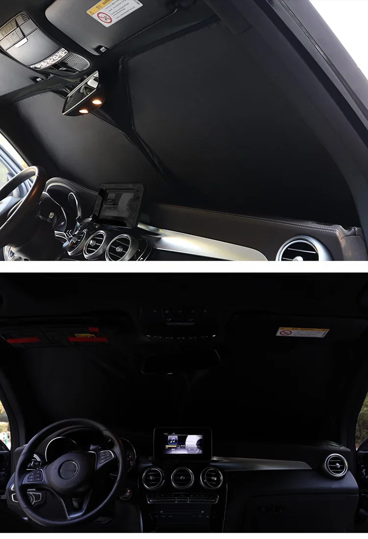Custom Magnetic Car Window Sunshade for Toyota RAV4 XA50 2018-2023 - 5th Gen SUV Mesh Curtain for Front Windshield