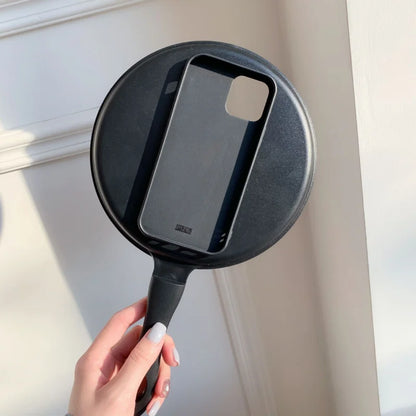Funny 3D Frying Pan Phone Case – For iPhone 12/13/14/15 Pro Max and Samsung S21/S22/S23 Plus/Ultra
