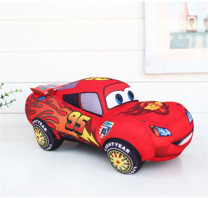 Pixar Cars 3 Lightning McQueen Plush Toy — 17–35cm Soft Stuffed Pillow Cushion for Kids