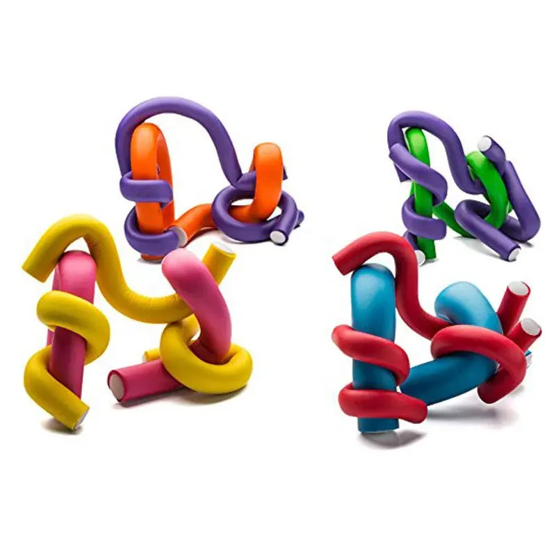 10PCS Flexible Hair Curling Rods – Soft Foam Bendy Twist Curls, No Heat Flexi Rollers for Hair Styling