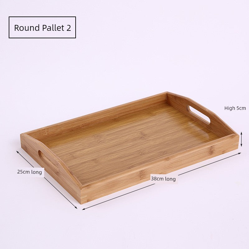 Rectangular Bamboo Tray – Household, Restaurant & Hotel Satchel Serving Tray