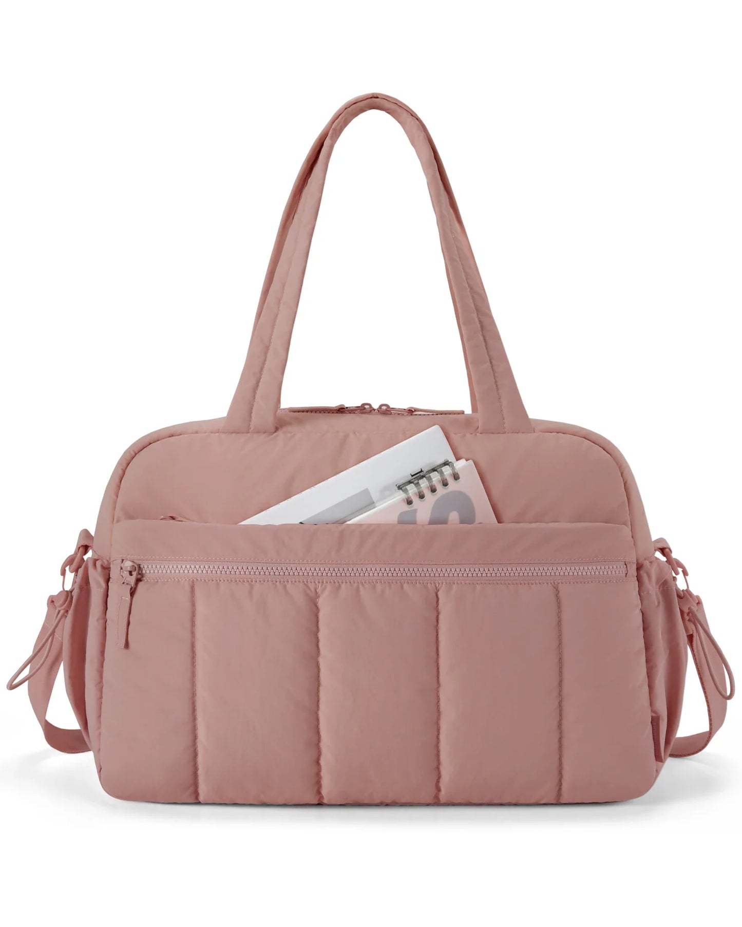 BAGSMART Travel Duffel Gym Bag for Women – Waterproof Carry-On Weekender with Wet Pocket & Cabin Luggage