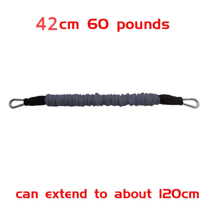 Thickened Latex Resistance Bands — 30/42/65/80cm Pull Rope for Gym, Fitness Training & Taekwondo (Customizable)