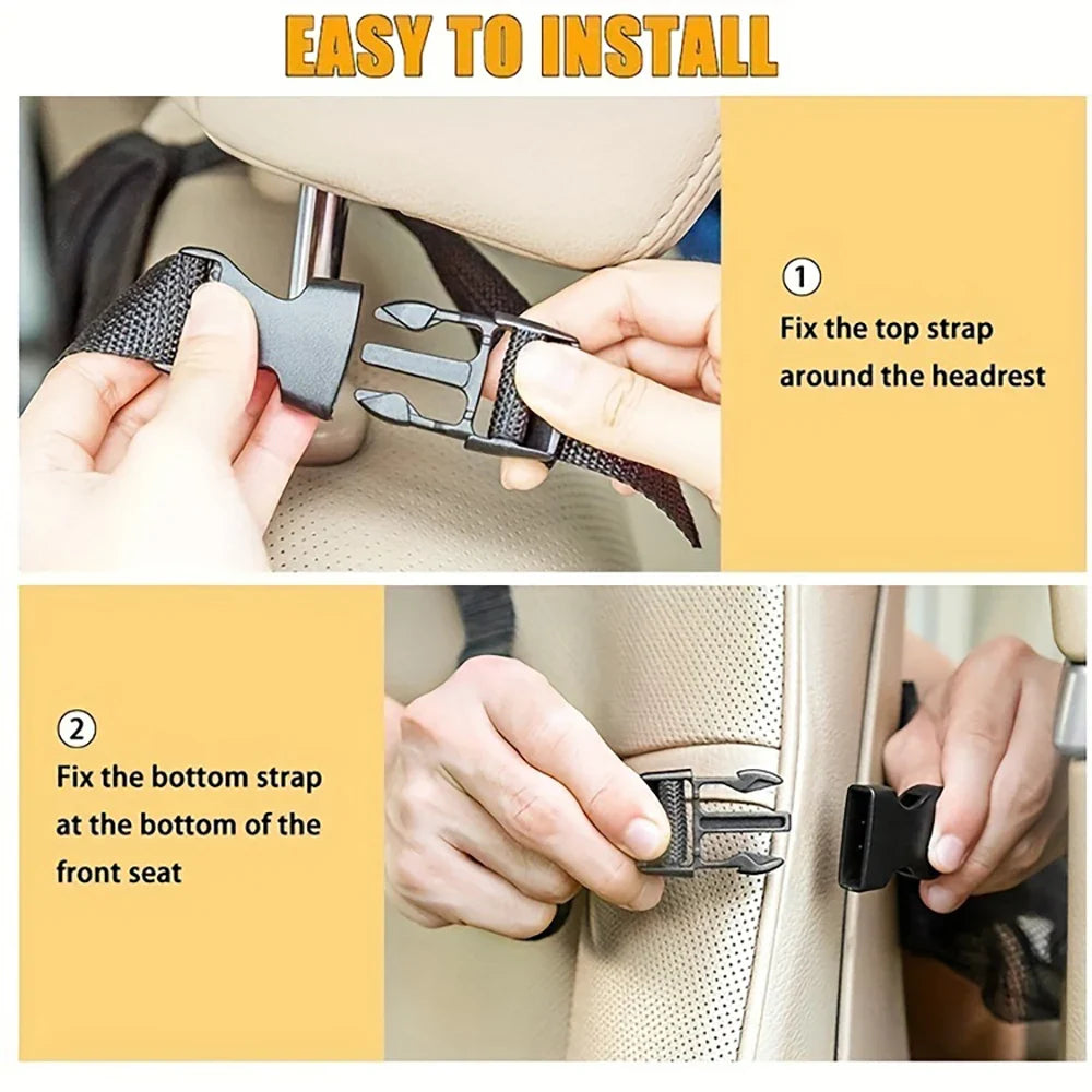 Multi-functional Car Seat Back Pocket Storage Bag - Organizer for Car Interior