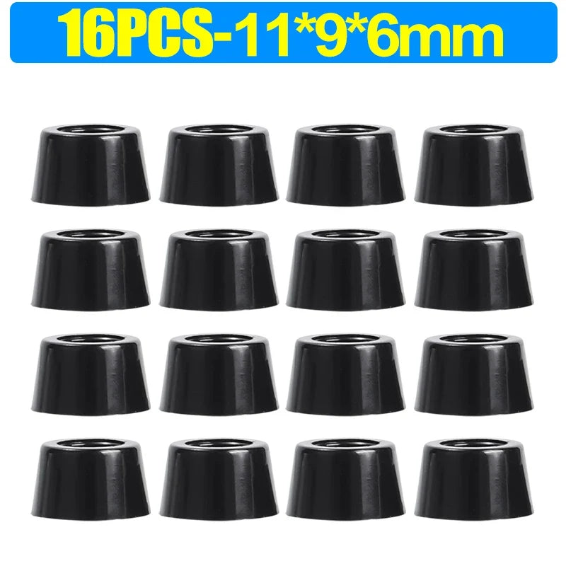 8/80pcs Rubber Furniture Pads - Non-Slip Floor Protectors & Chair Leg Bumper Gaskets for Tables and Cutting Boards