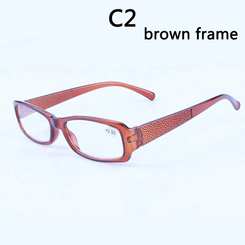 High Power Reading Glasses +400/+450/+500/+550/+600 – Unbreakable Presbyopic Eyewear for Farsighted Users