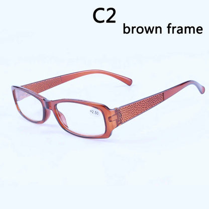 High Power Reading Glasses +400/+450/+500/+550/+600 – Unbreakable Presbyopic Eyewear for Farsighted Users