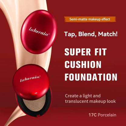 Sunscreen Cushion Foundation – Full Coverage, Waterproof & Long-Lasting Concealer Makeup
