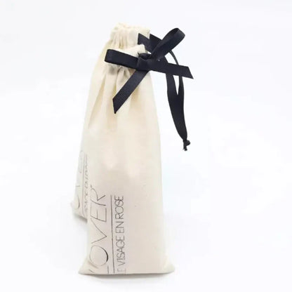 Small White Cotton Gift Bags – Custom Muslin Drawstring Pouches 5x7cm 8x10cm 9x12cm for Party, Candy, Jewelry Favor