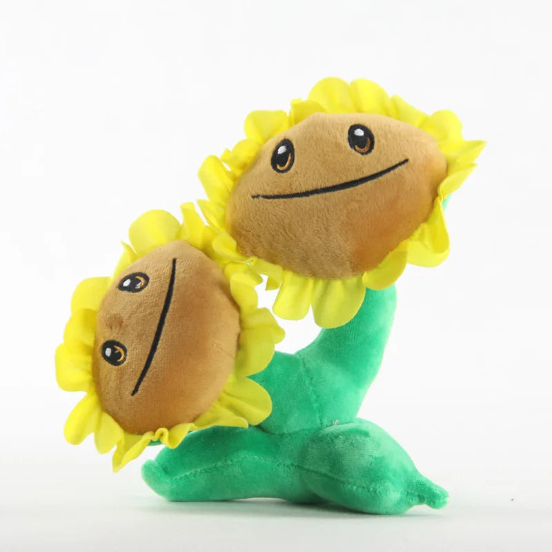 Plants vs Zombies 2 Plush Toys Set Peashooter Sunflower PVZ Game Character Stuffed Anime Dolls Soft Kids Gift Collection Plushies