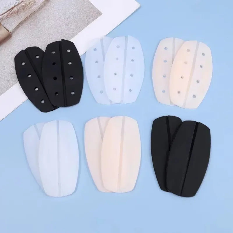 2/6PCS Silicone Non-Slip Bra Strap Pads – Soft Shoulder Cushions for Women Pain Relief