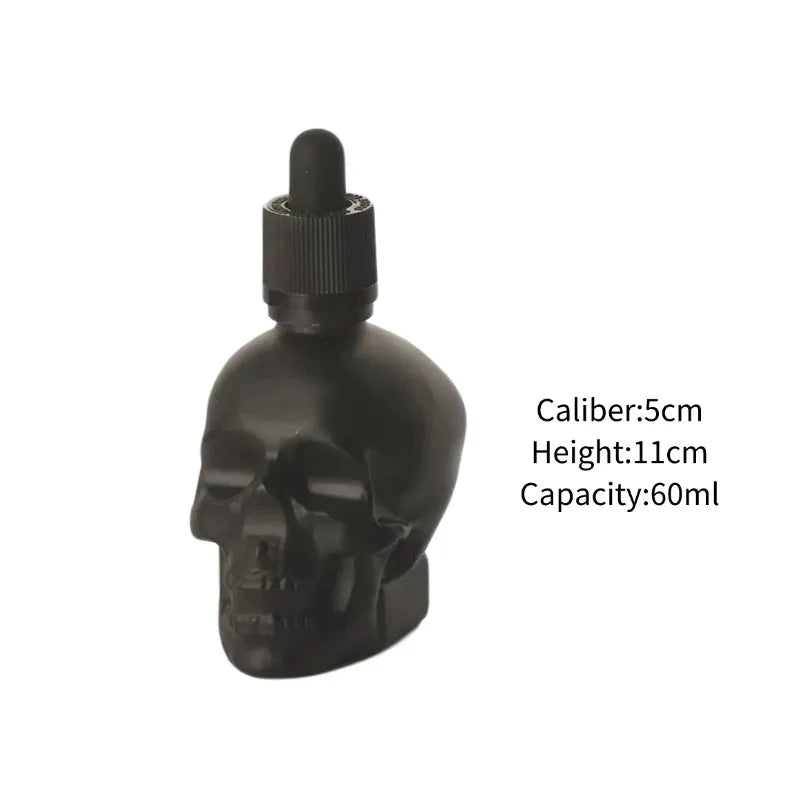 Vintage Glass Cocktail Bitters Bottles — Stainless Steel Cap Seasoning & Bar Accessories for Kitchen & Bartender Use