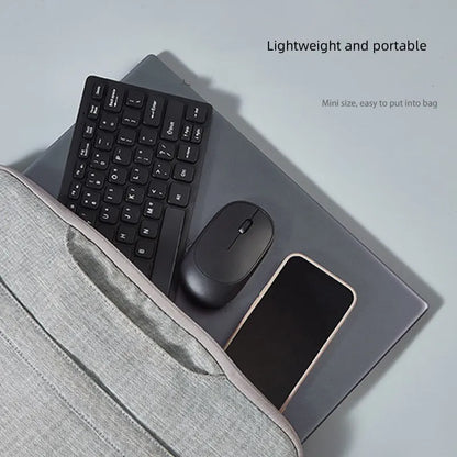 2.4G Wireless Mini Keyboard and Mouse Combo – Portable Set for Notebook, Laptop, Mac, PC, Smart TV & PS4