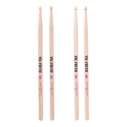 2PCS 5A/7A American Hickory Drumsticks – Jazz Mallets for Acoustic & Electronic Drums, Percussion Drum Sticks