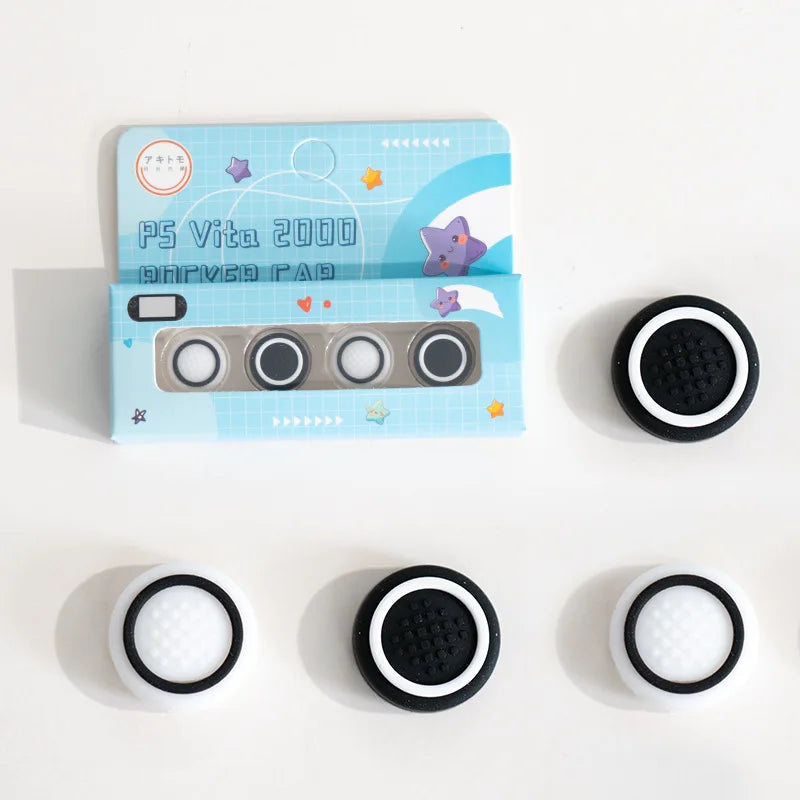 4pcs Silicone Thumb Stick Grip Caps for PS Vita | Joystick Protector for PSV 1000/2000