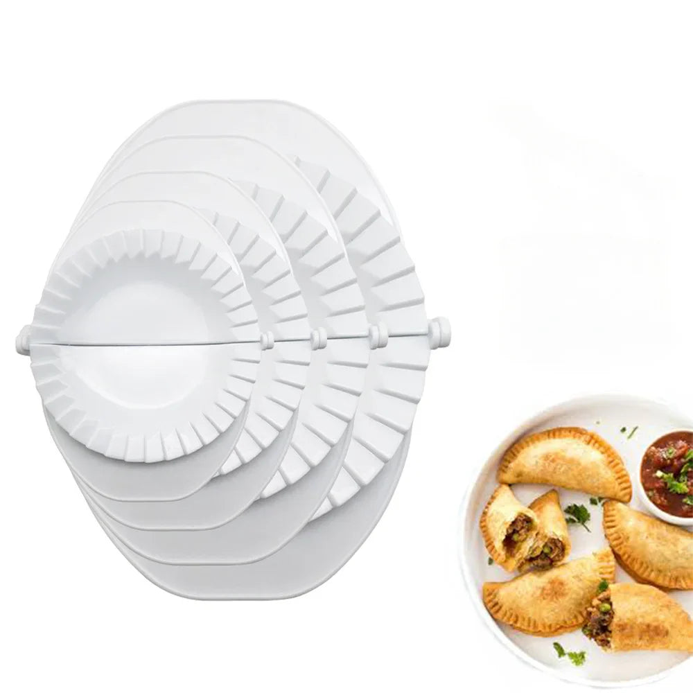 4 Size Dumpling Maker Mold DIY Pastry Press Ravioli Empanada Pierogi Wrapper Shaper Kitchen Tool