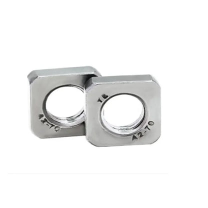 20-100pcs DIN562 Metric Thin Square Nuts — M3, M4, M5, M6, M8, M10 Stainless Steel Hardware