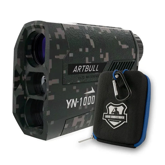 ARTBULL 1000m Golf Rangefinder – 650m Telescope with Flag-Lock, Slope, Pin Laser Distance Meter for Hunting & Outdoor Activities