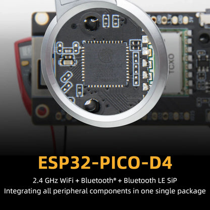 LILYGO TTGO Meshtastic LoRa32 ESP32 Development Board — SX1276/1278 Module 433/868/915MHz with 0.96" OLED, Low Power LoRa Module