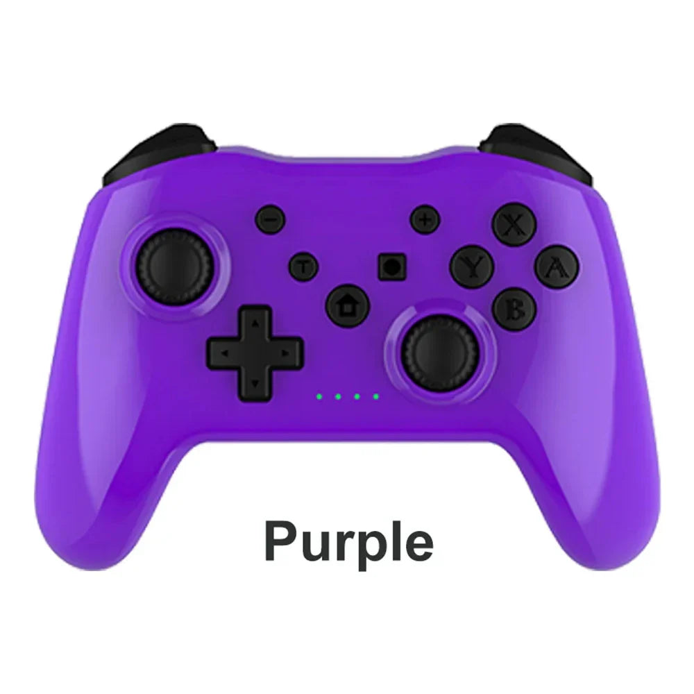 GAMINJA 360° Rocker Wireless Bluetooth Game Controller – Low Latency HD Vibration Gamepad for PC & Nintendo Switch Joystick