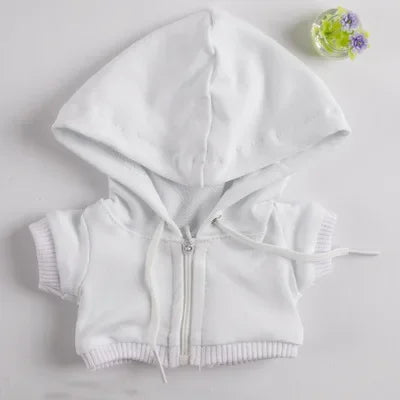 15/17cm Labubu Doll Hooded Zipper Sweatshirt Outfit Set – Stylish Ropa Accessories