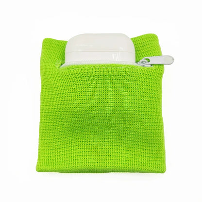 Zippered Wrist Purse Bag - Running, Travel, and Bike Safe Sports Bag for Gym and Wallet Storage - Wrist Support Included (1 Pcs)