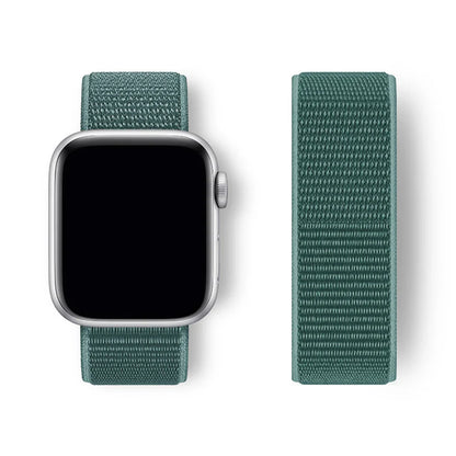 Sport Loop Strap for Apple Watch Band 40mm–49mm – Compatible with Series 3–10, SE & Ultra Adjustable Bracelet