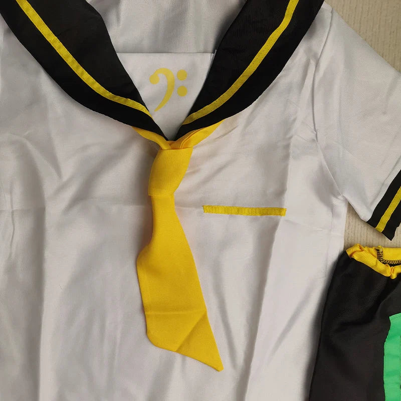 Anime Rin & Len Cosplay Costume — Kagamine JK Uniform for Halloween, Comic Con & Cosplay Outfits