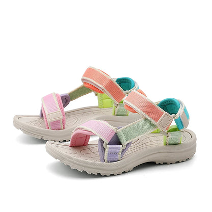 Kids Summer Sport Sandals – Breathable Non-Slip Outdoor Beach Shoes for Boys & Girls | Comfortable Casual Student Footwear for Daily Wear