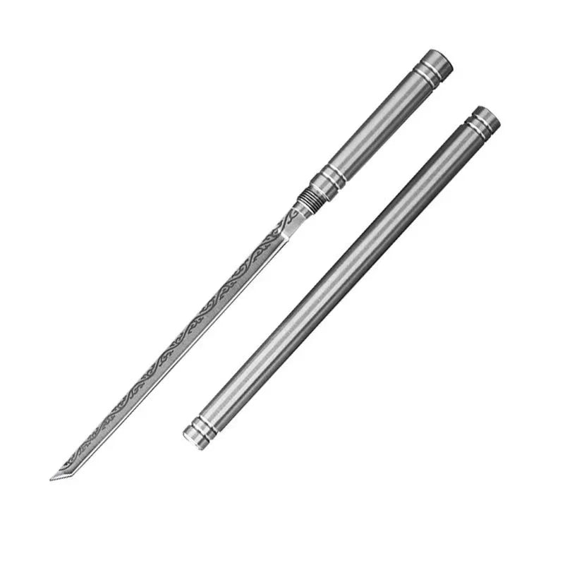 All-Steel Bully Stick Fruit & Tea Knife - Home & Outdoor Steak Knife, Camping Tool