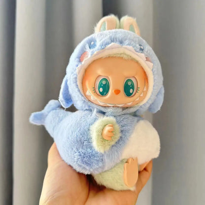 13 Styles Cute Mini Plush Doll Clothes - Outfit Accessories for Kpop Exo Labubu II Idol Dolls, Jumpsuits & Party Clothing