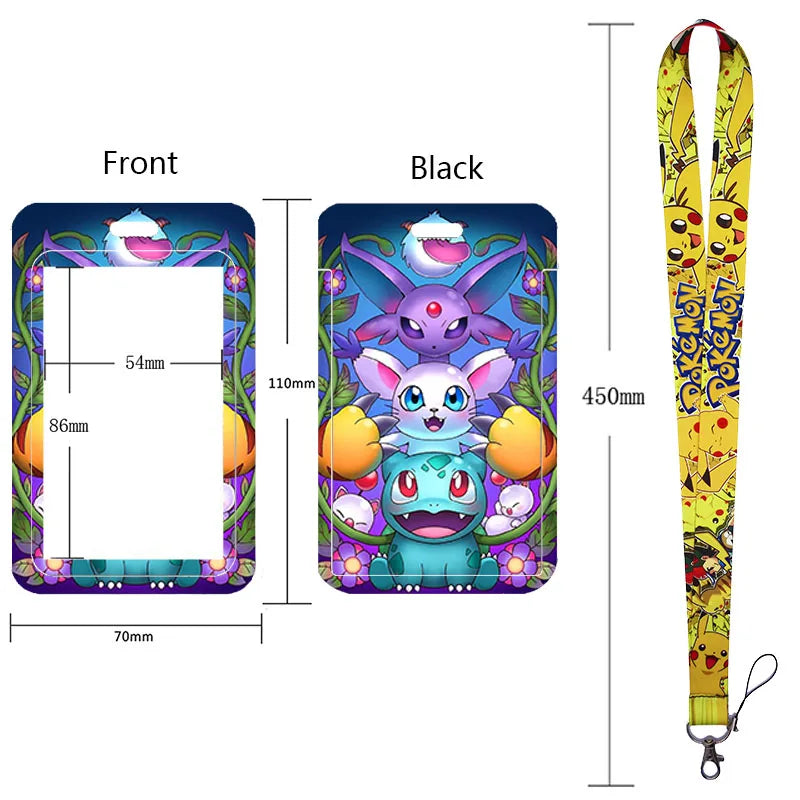 Neck Strap Lanyard for Keys and ID Cards – Badge Holder, Keychain, Key Rings, Fashion Accessory Gift