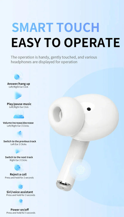 SONY Bluetooth Headset – In-Ear Wireless Sport HiFi TWS Earbuds for iOS, Android, Samsung, Huawei, Xiaomi, OPPO, Vivo