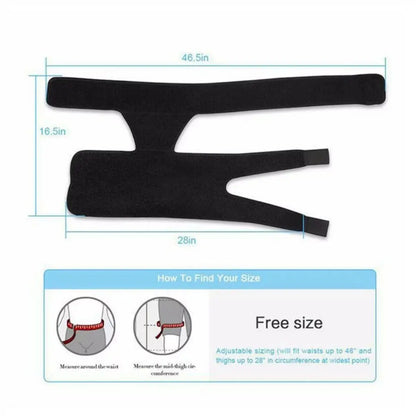 Hip Brace Thigh Compression Sleeve – Support Wrap for Hip Pain Relief, Sciatica, Hamstring & Quad Muscle Strains