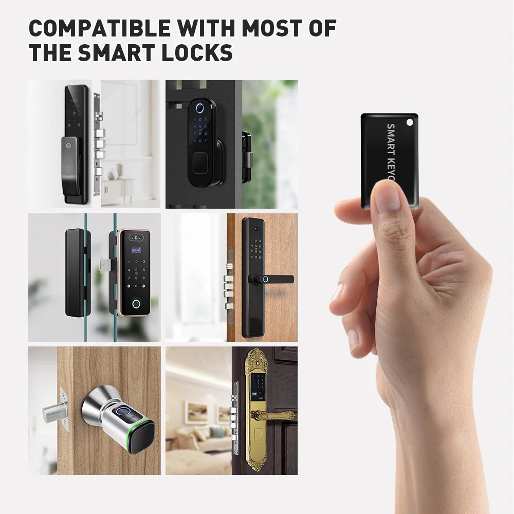 10PCS Proximity IC M1 RFID Cards – 13.56MHz Smart Door Lock Access Cards