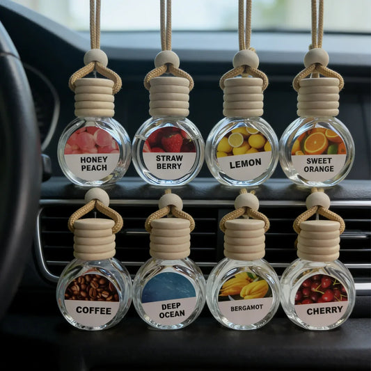 Long-Lasting Car Air Freshener - Essential Oil Fragrance for Car Interiors, Up to 180 Days of Fresh Scent