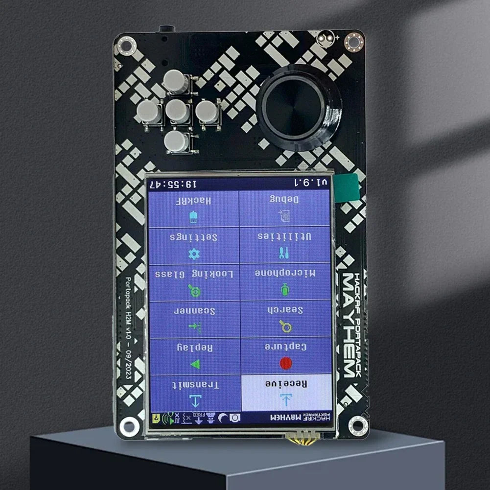 PortaPack H2M Signature Edition Portable SDR — 10.00MHz TCXO Analog GPS Radio Receiver for HackRF
