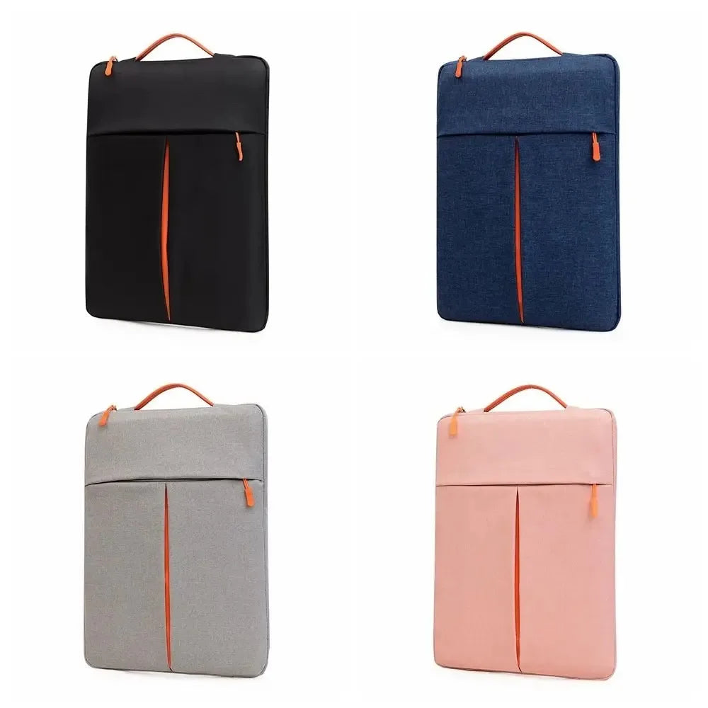 13-15" Laptop Handbag Sleeve — Shockproof Ultrabook Notebook Case for Apple, Lenovo, HP, Dell