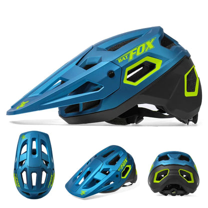 BATFOX MTB Cycling Helmet — Integrally-Molded Mountain Bike Helmet for Speed & Safety
