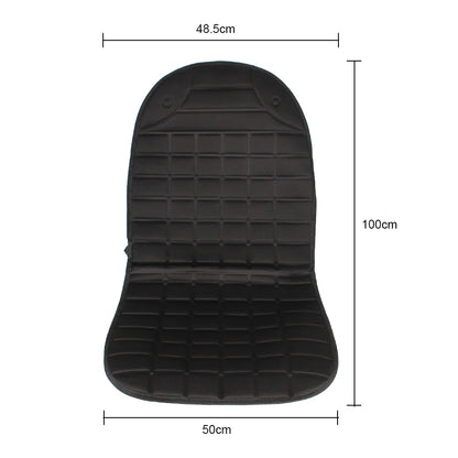 12V Electric Heated Car & Home Seat Cushion — Universal Warm Winter Cushion Cover