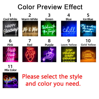 Better Together Neon LED Sign – Home, Wedding & Bar Wall Decor for Bedroom, Party & Gift