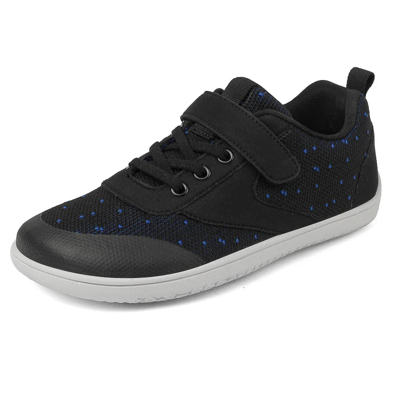 Wide Barefoot Shoes for Little & Big Kids – Boys & Girls Minimalist Sneakers, Lightweight Non-Slip Walking & Skate Flats