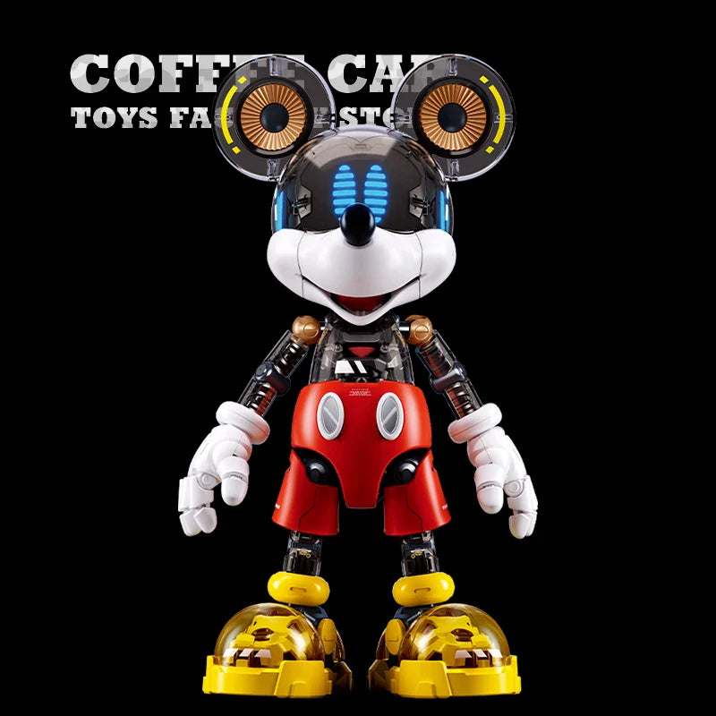 Disney 30cm Mickey Mouse 3D Bricks Model – Cute Anime Building Blocks Action Figure Toy & Cartoon Decor Gift