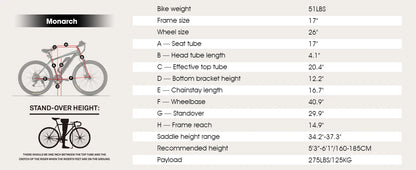 HILAND 26" Electric Mountain Bike for Adults - 500W Motor, 7 Speeds, Removable Battery, 20MPH Ebike