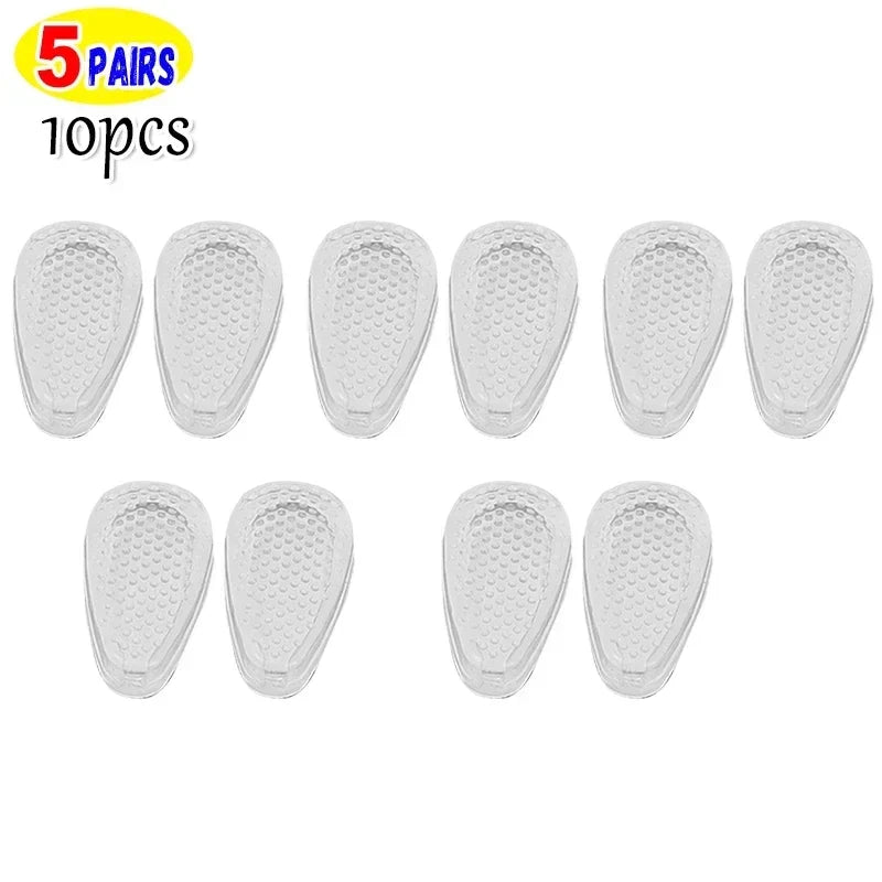 Silicone Glasses Nose Pads – Soft Non-Slip Transparent Air Cushion, Self-Adhesive Eyewear Accessory