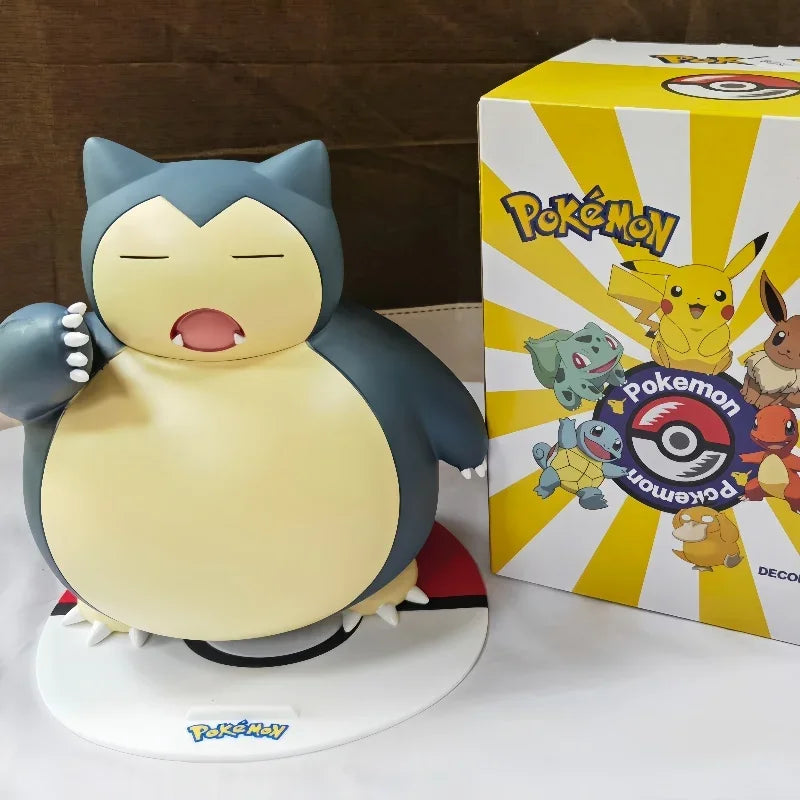 Pokemon Large Figure Set — Pikachu, Charmander, Eevee, Squirtle & Pokeball Doll Figurines, Kids Collectible Toys & Gifts