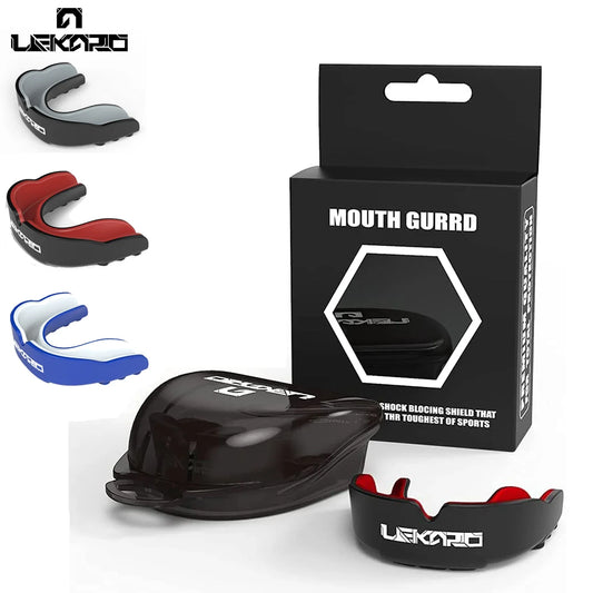 Professional Sports Mouthguard - Boxing, MMA, Muay Thai Training Tooth Protection Set for Kids & Adults