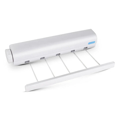 Retractable Indoor Clothesline: Wall-Mounted Drying Hanger Rack for Bathroom - Invisible Clothesline Solution
