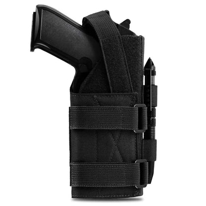 Concealed Tactical Gun Holster - Molle Pistol Belt Holster with Magazine Pouch for G2C PX4 M9 USP SIG P226 M1911 GL17 P99 SP2022