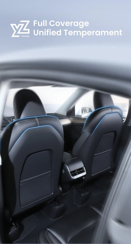 YZ Tesla Seat Cushion Cover — Ventilated Cooling Car Seat with Fan for Model 3 & Model Y | Breathable Summer Accessory